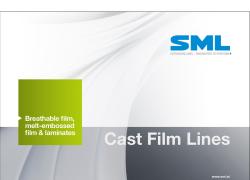 Cast Film lines for breathable, melt-embossed film and laminates