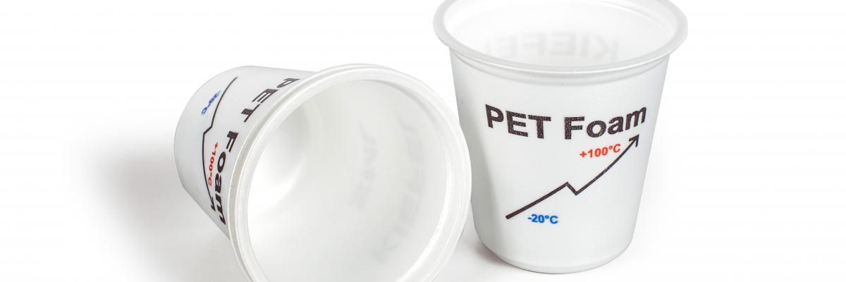 SML foamd PET cups