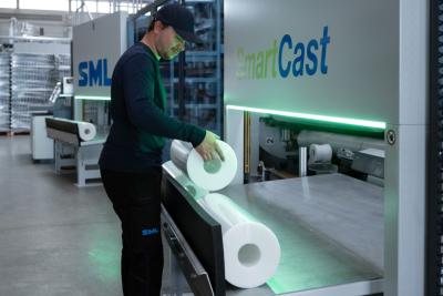 SmartCast stretch film line by SML